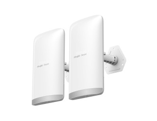 Ruijie-Reyee RG-EST350 V2 5GHz 15dBi Single-Band Dual-stream 802.11ac 5Km Outdoor Wireless Bridge, includes PoE Adapters Ruijie-Reyee RG-EST350 V2 5GHz 15dBi Single-Band Dual-stream 802.11ac 5Km Outdoor Wireless Bridge, includes PoE Adapters